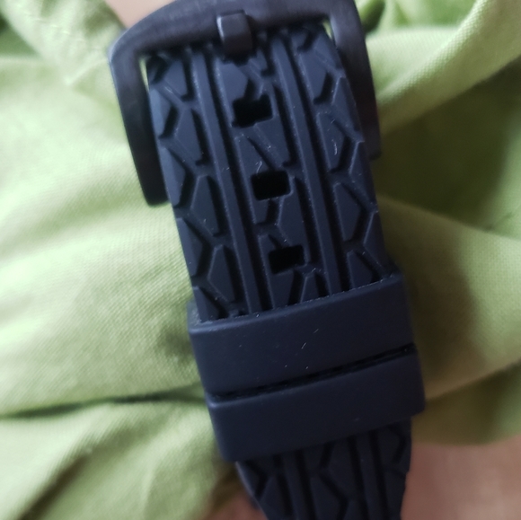 Mens Breed Athletic Watch Black & Red - Picture 6 of 9